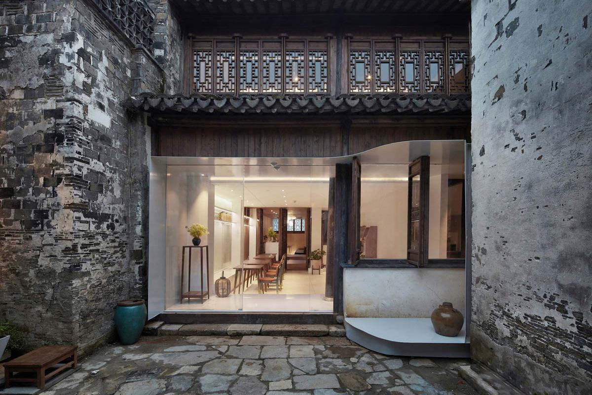 常州观茶庭，旧因新而生动，新因旧而温暖