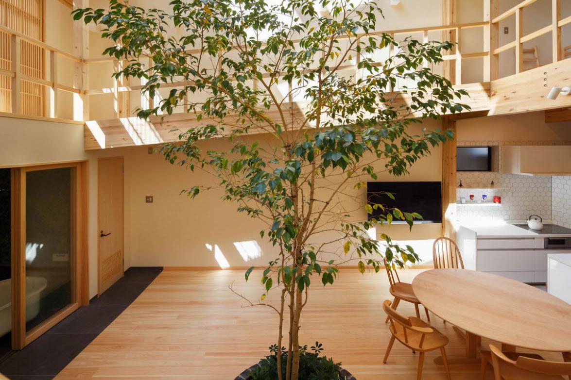 京都日式住宅，把充满阳光的庭院搬进家里